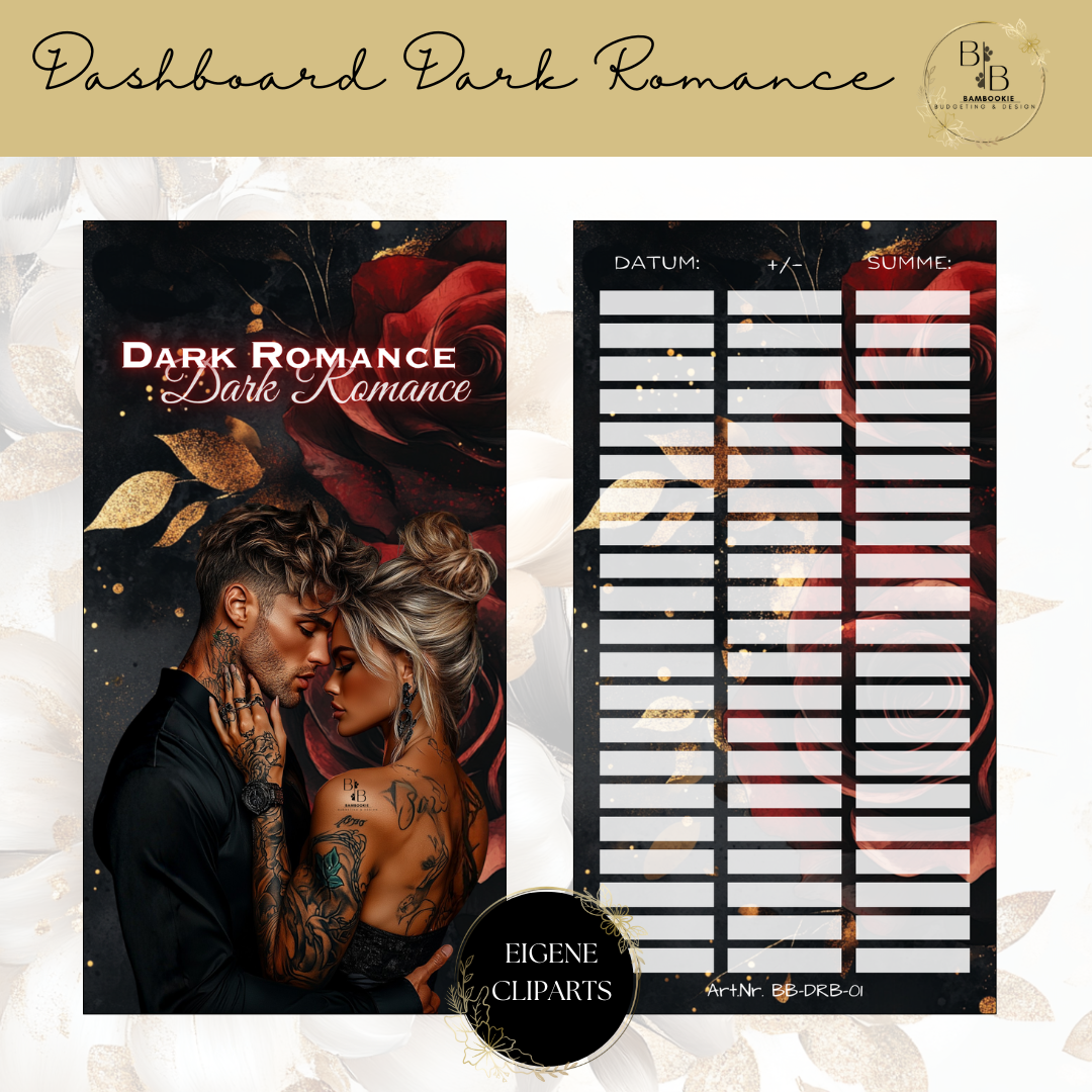 Dashboard Dark Romance