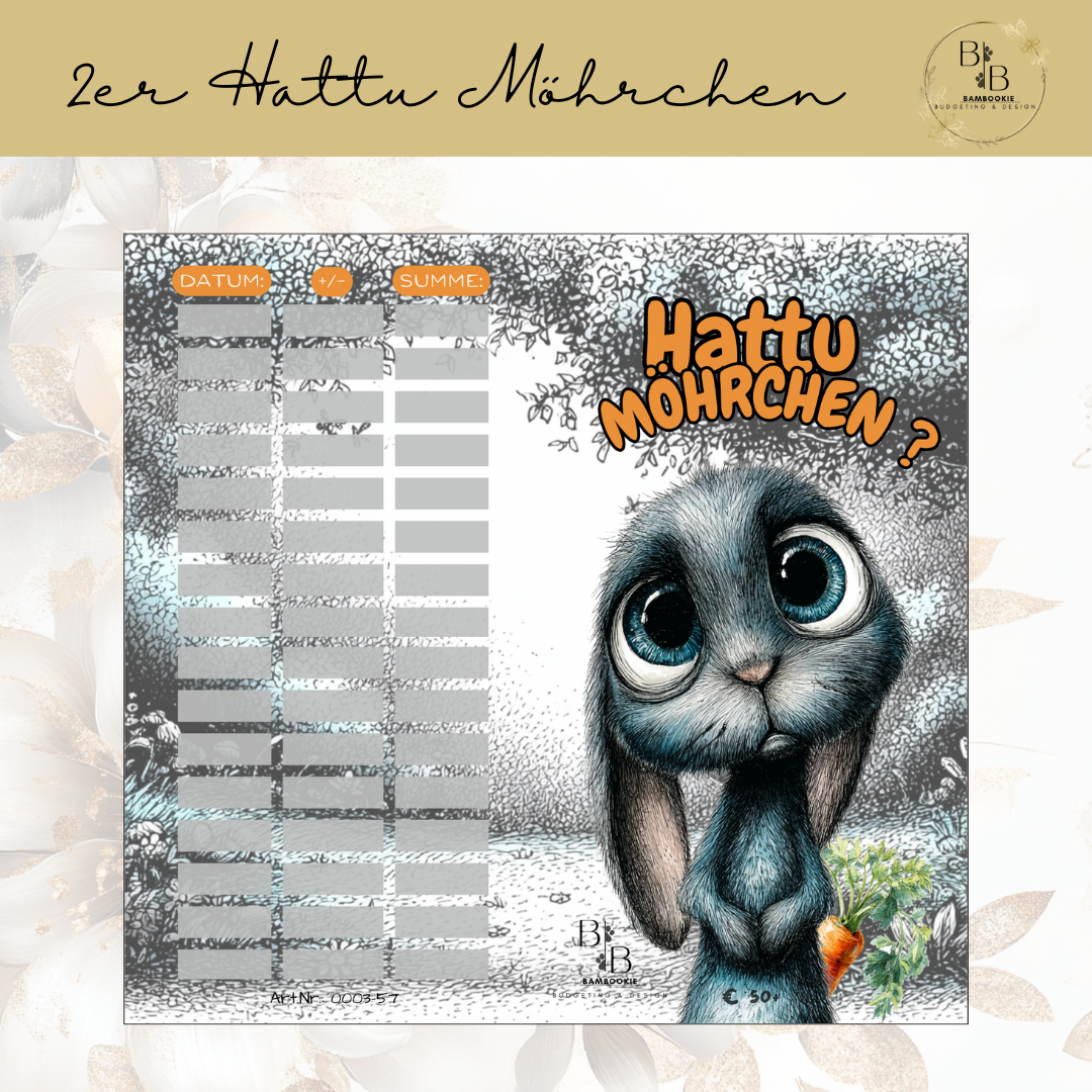 2er Hattu Möhrchen