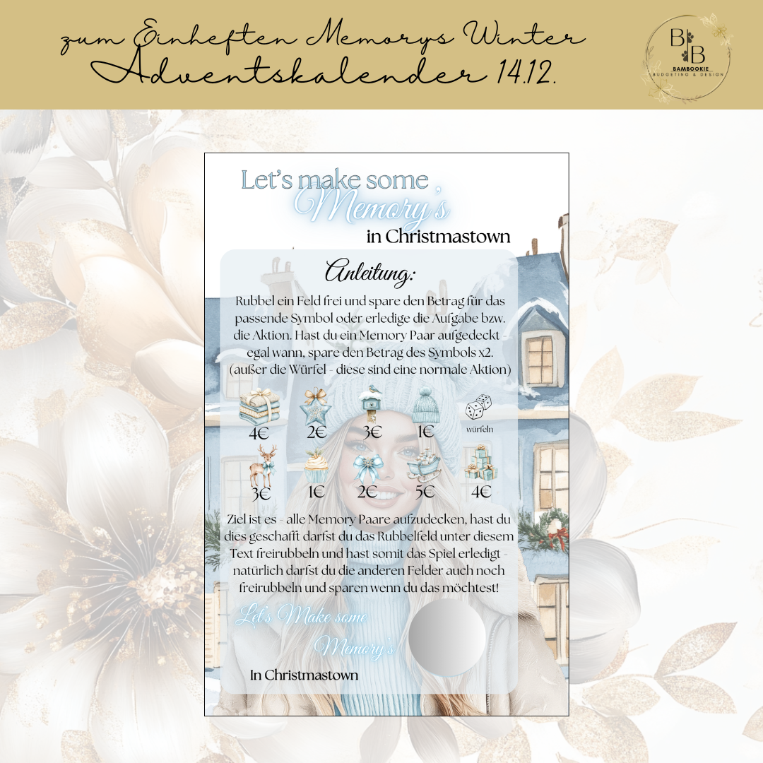 Let´s make some Memory´s Winter