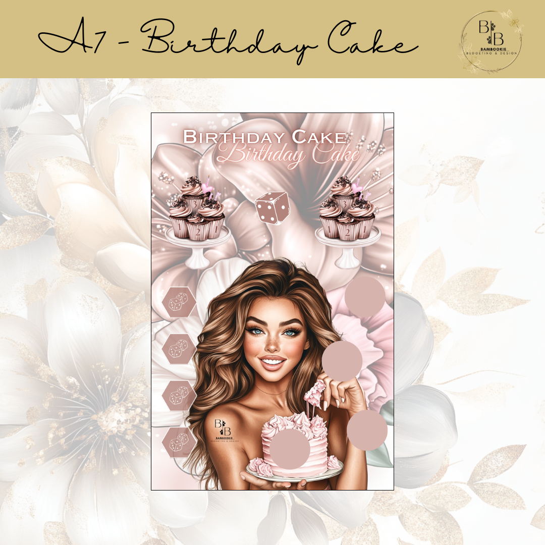 A7 Birthday Cake