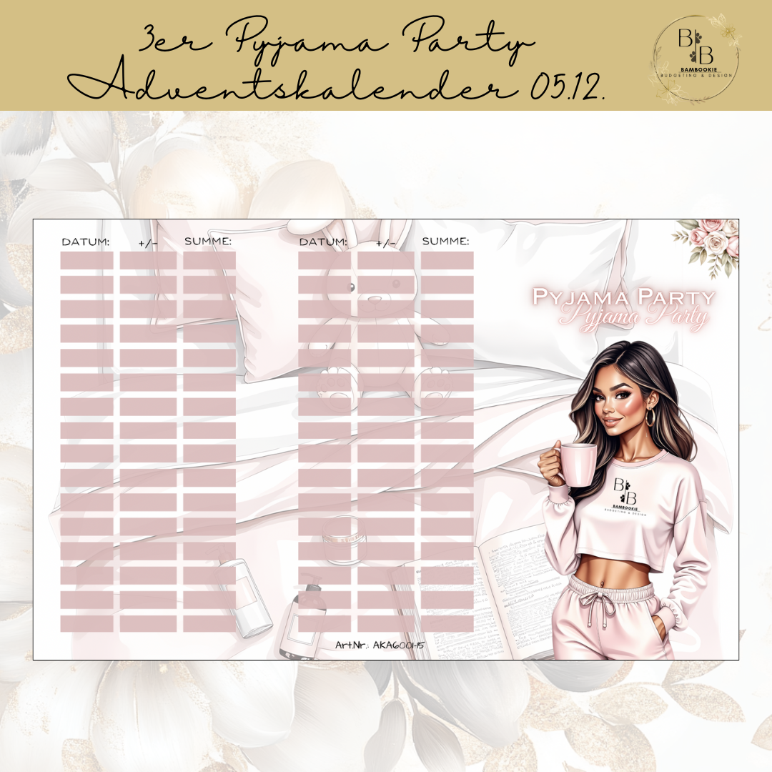 3er Pyjama Party
