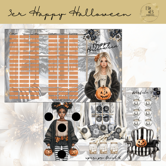 3er Happy Halloween