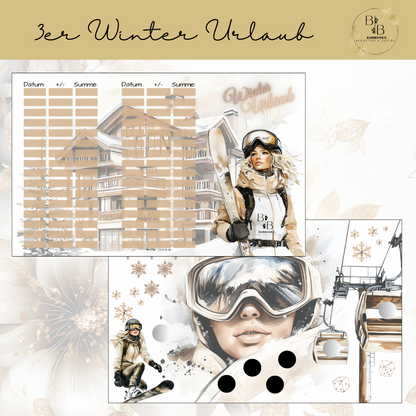 3er Winter Urlaub