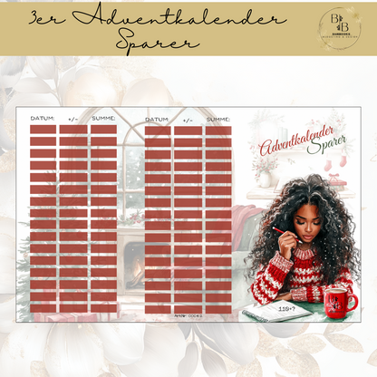 3er Adventkalender Sparer