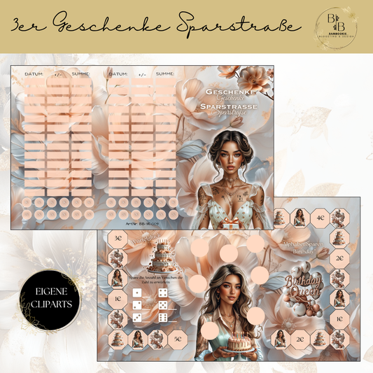 3er Geschenke Sparstraße