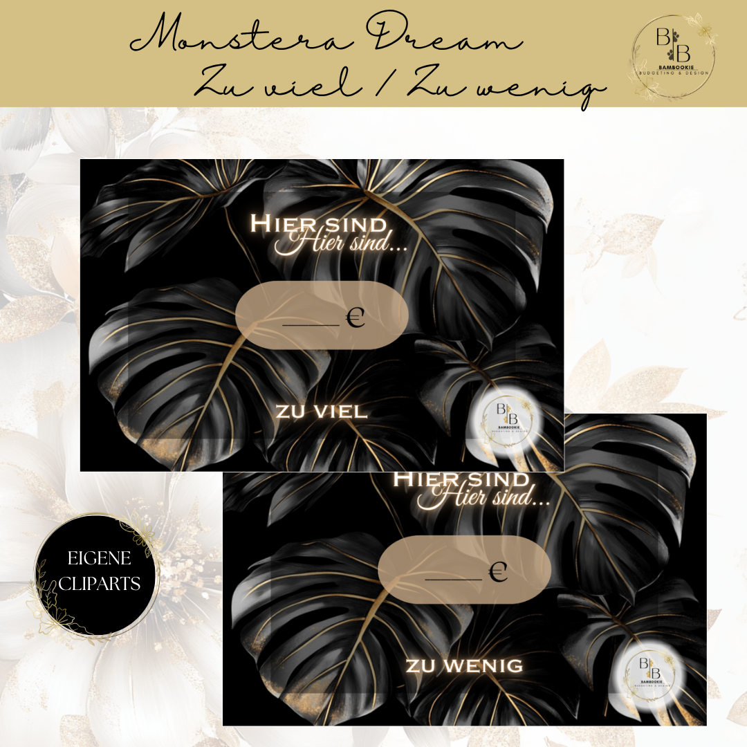 Monstera Dream Binder Bundle