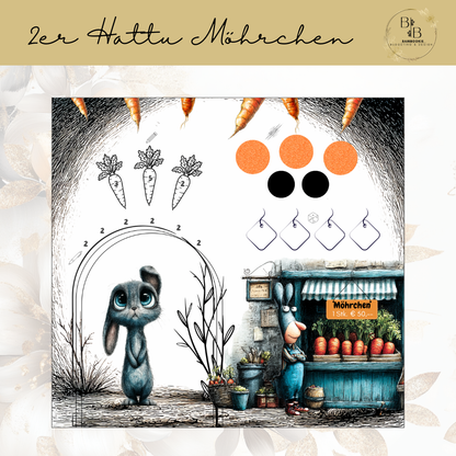 2er Hattu Möhrchen