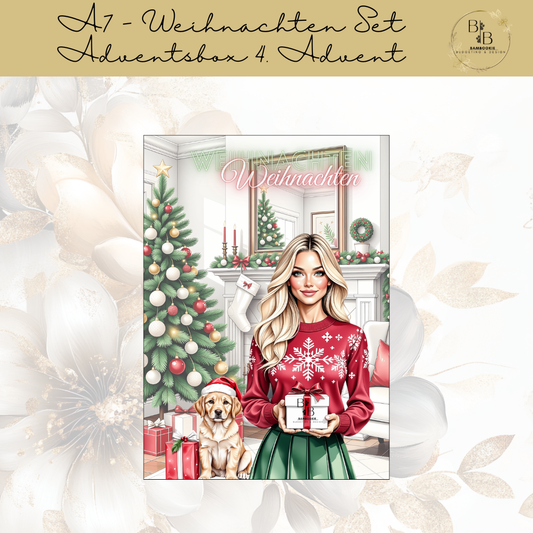 A7 Weihnachten Set (4. Advent)