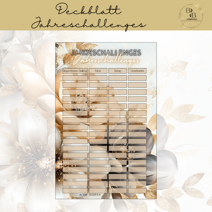 Deckblatt Jahreschallenges