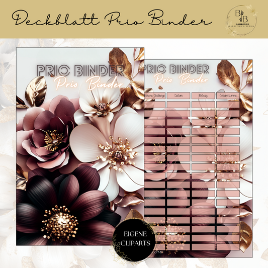 Deckblatt Prio Binder