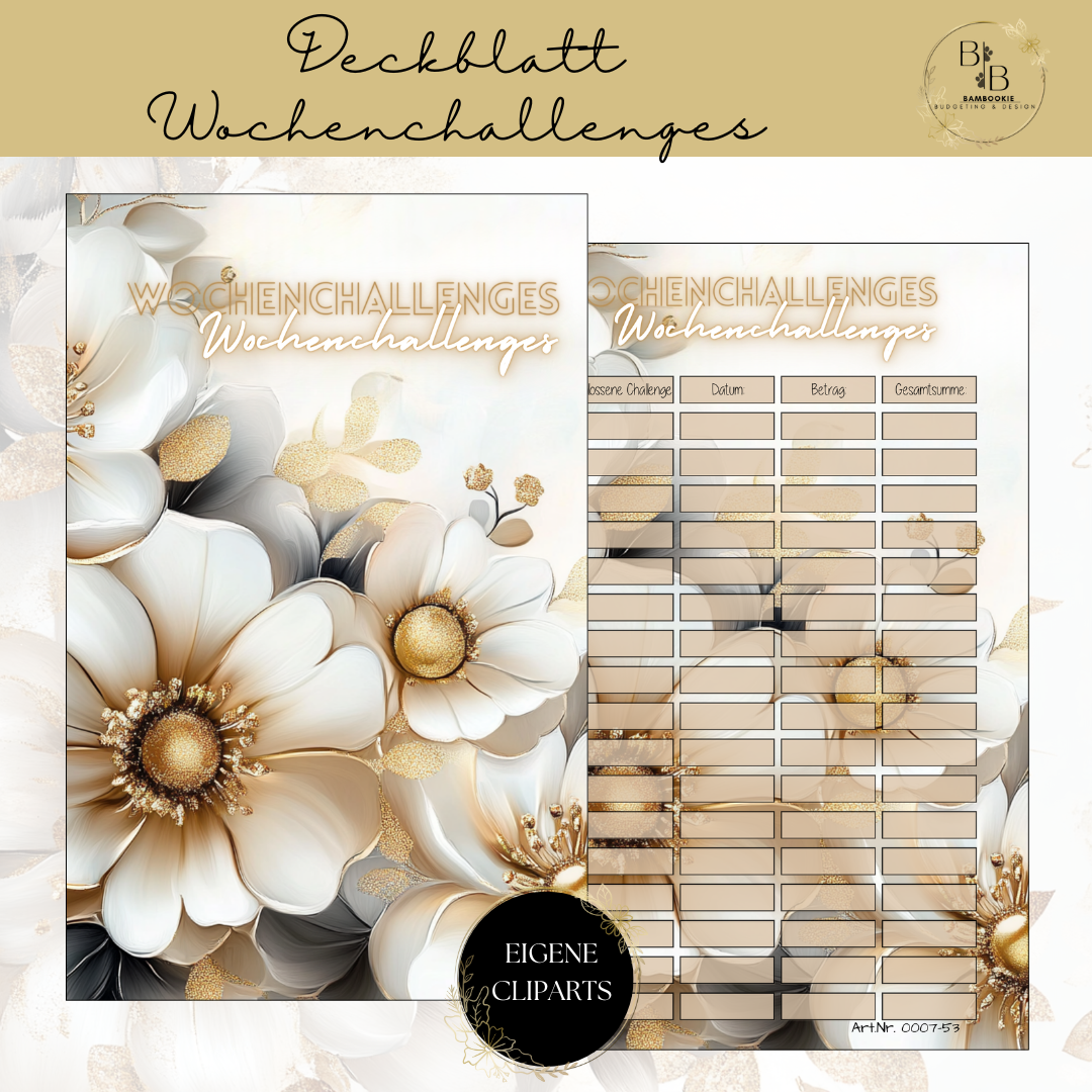 Deckblatt Wochenchallenges