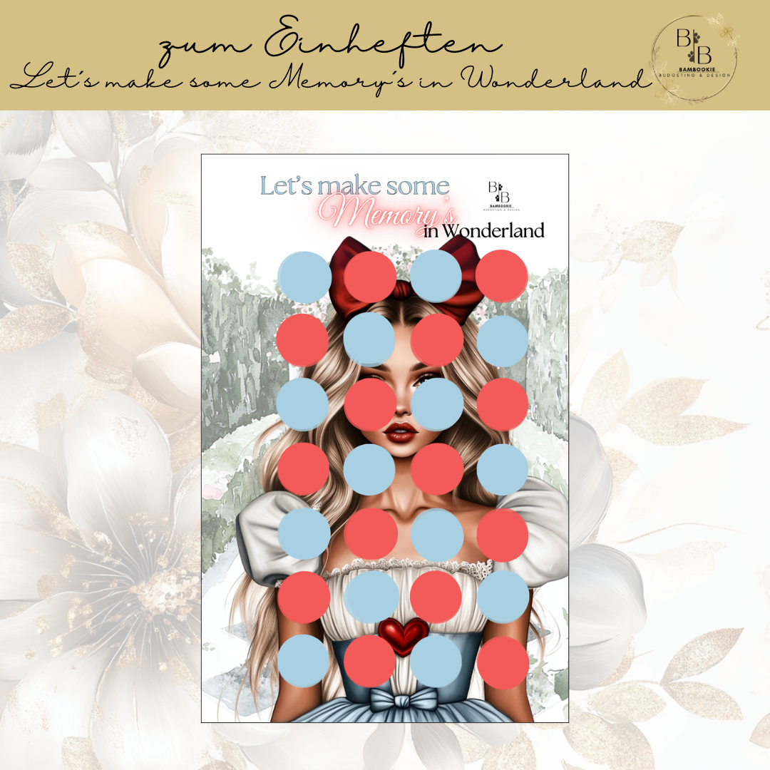 Let´s make some Memory´s in Wonderland