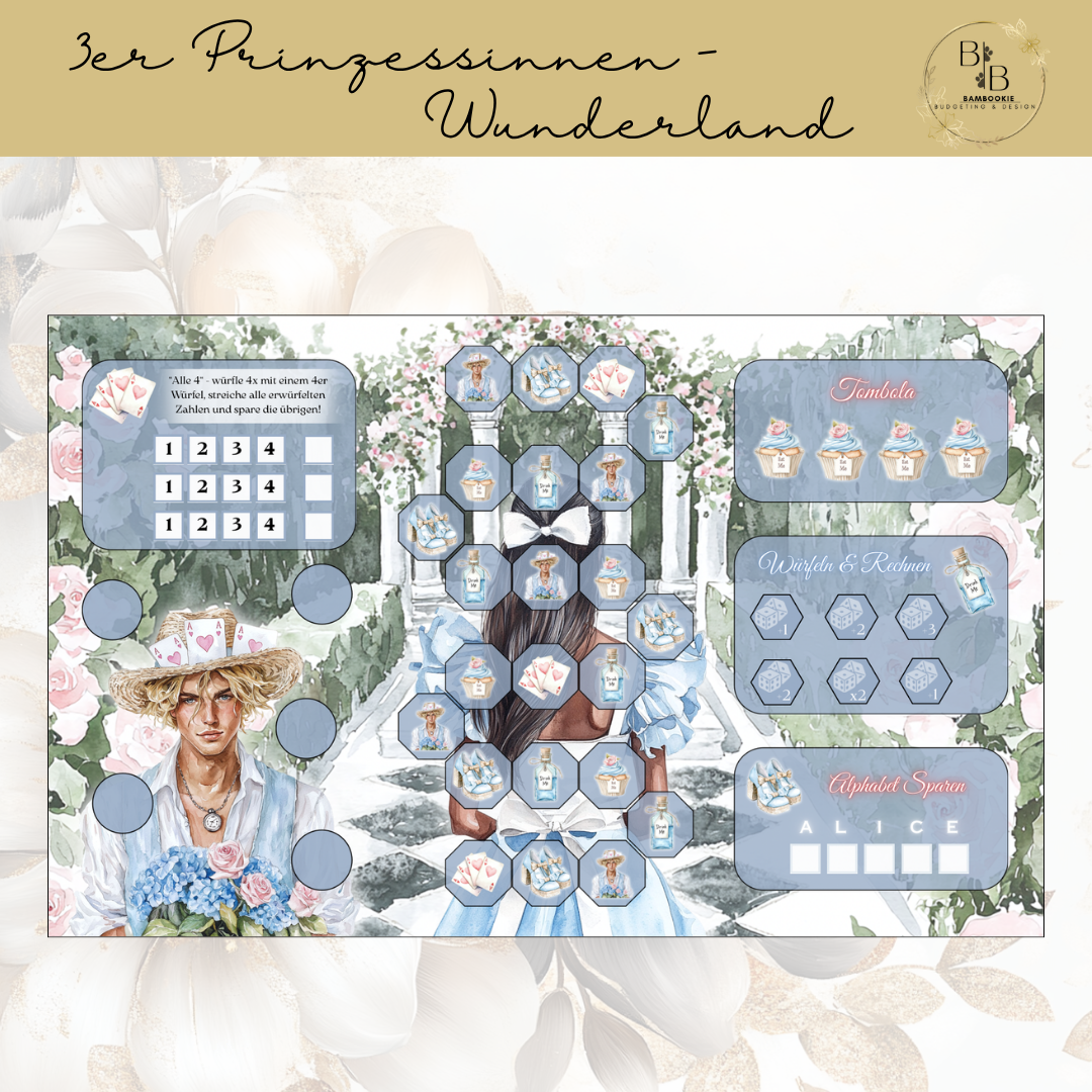 3er Wunderland - Prinzessinnen Sparweg