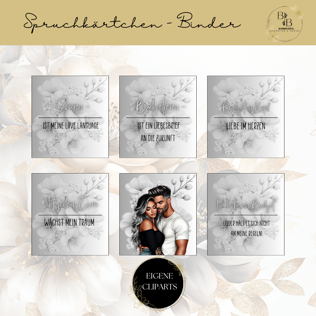 White Flower Dream Binder Bundle