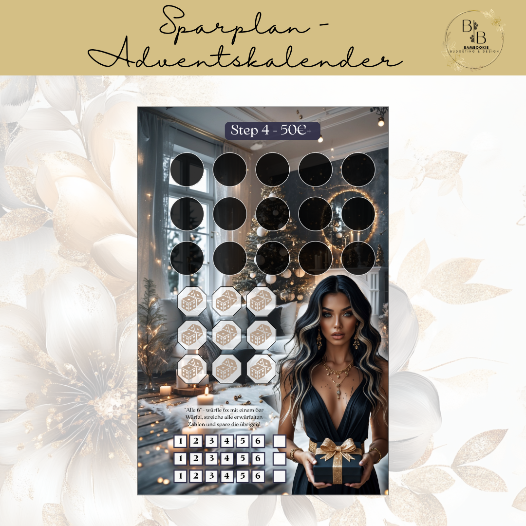 Sparplan Mein Adventskalender