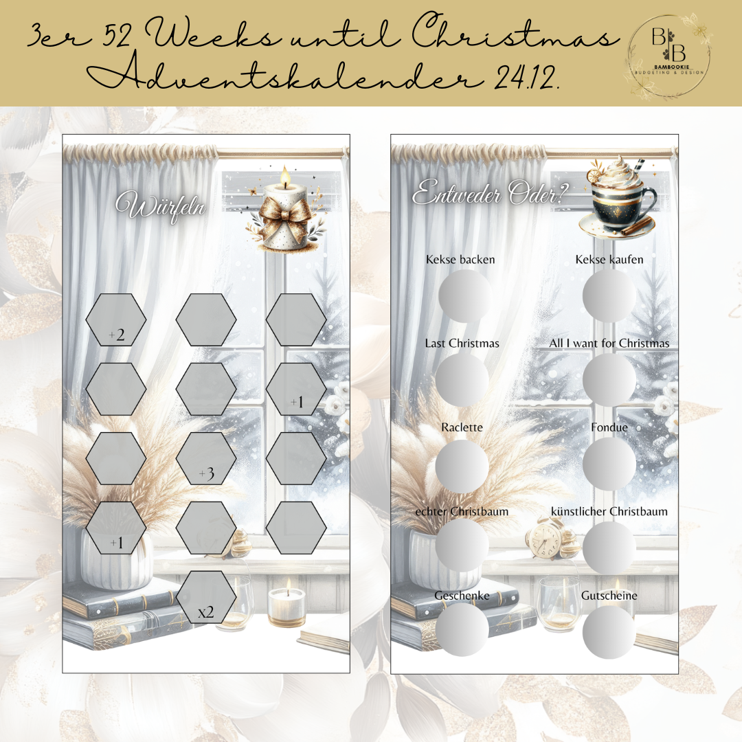 3er 52 Weeks until Christmas