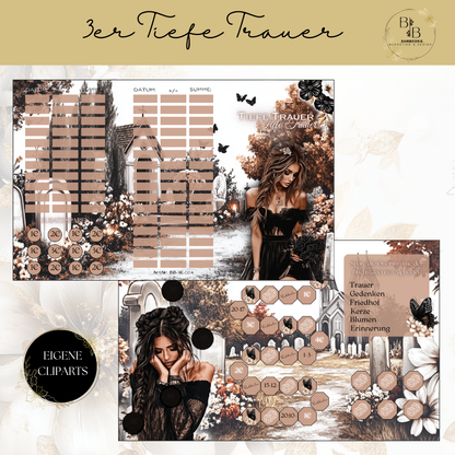 3er Tiefe Trauer