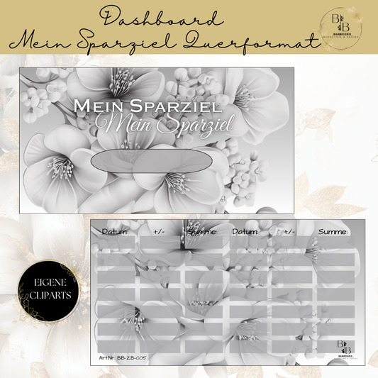 Dashboard Mein Sparziel Querformat