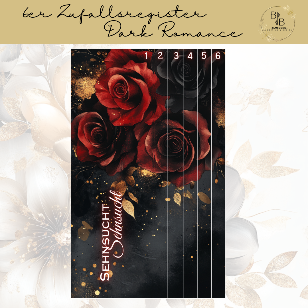 6er Zufallsregister Dark Romance