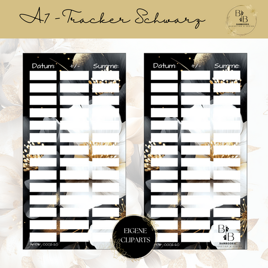 A7 extra Tracker schwarz 5er-Set
