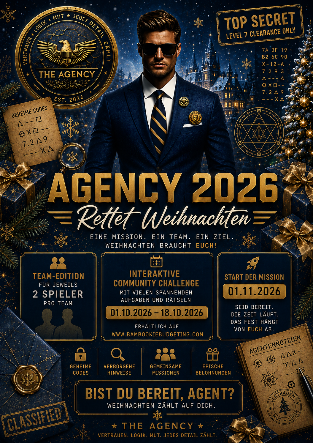 The Agency 2026 - Rettet Weihnachten