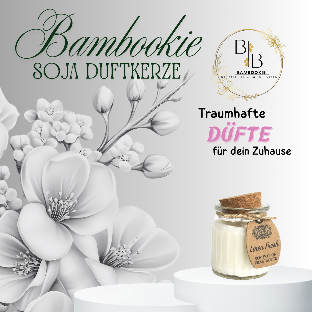 Soja Duftkerze im Glas