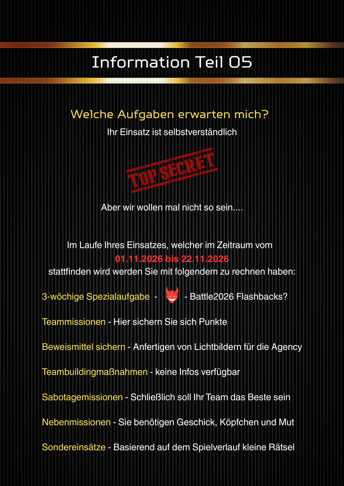 The Agency 2026 - Rettet Weihnachten