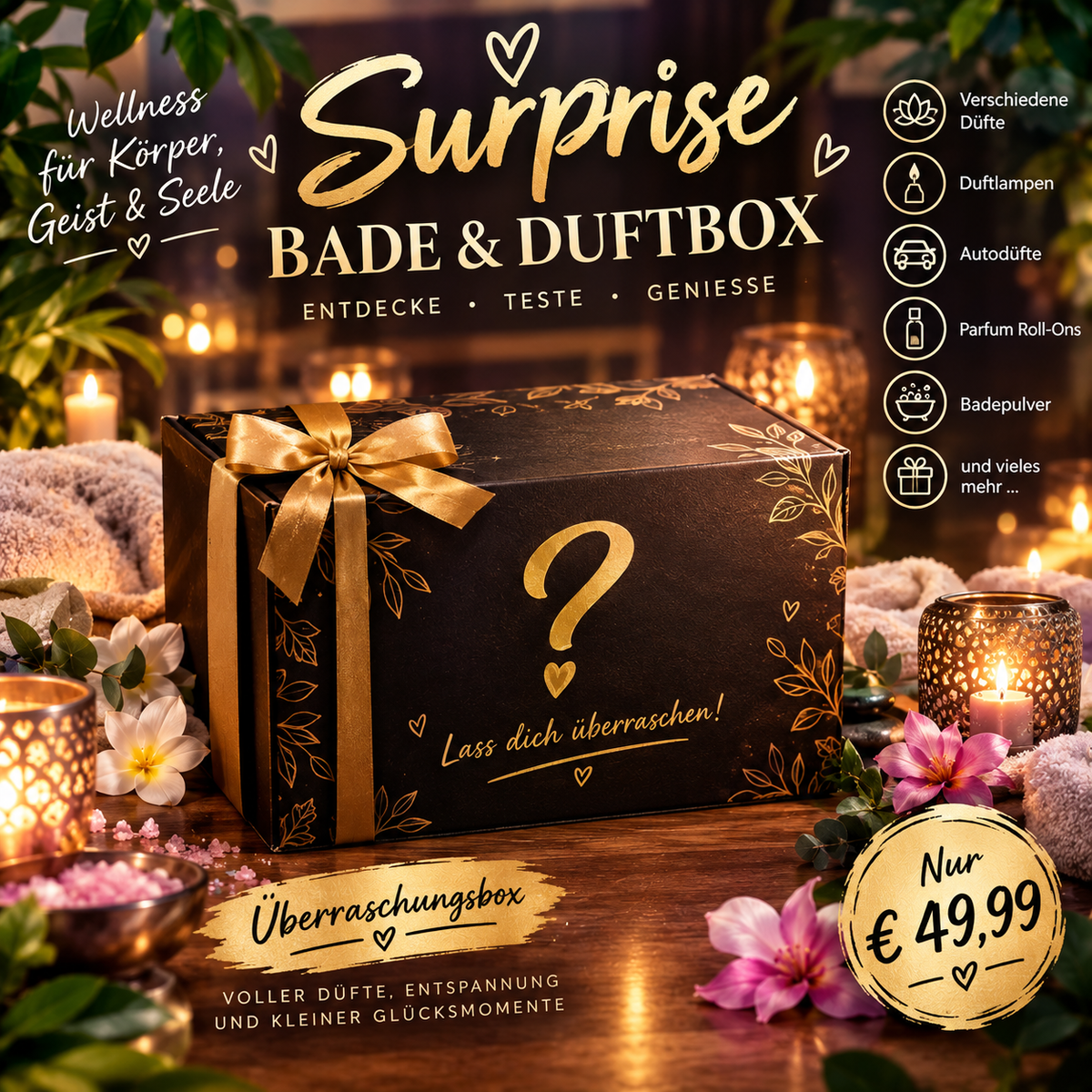 Surprise Bade & Duftbox XXL